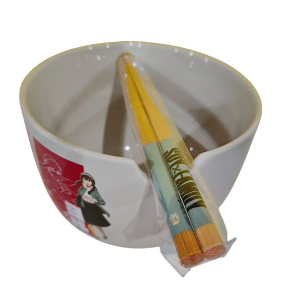 Ramen Bowl Spy x Family Blanco