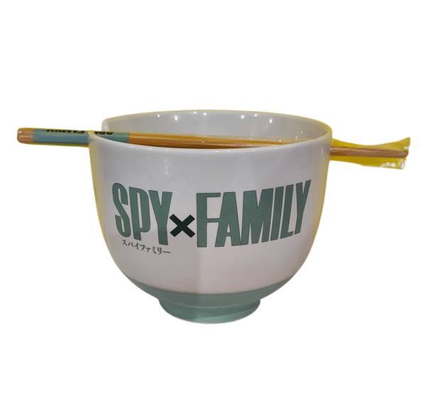 Ramen Bowl Spy x Family Blanco
