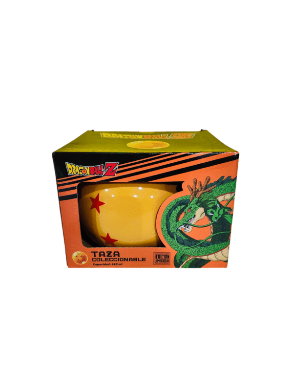 Taza Con Tapa Coleccionable Dragon Ball Z - 4 Estrellas
