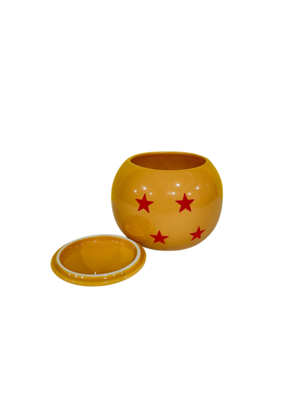 Taza Con Tapa Coleccionable Dragon Ball Z - 4 Estrellas