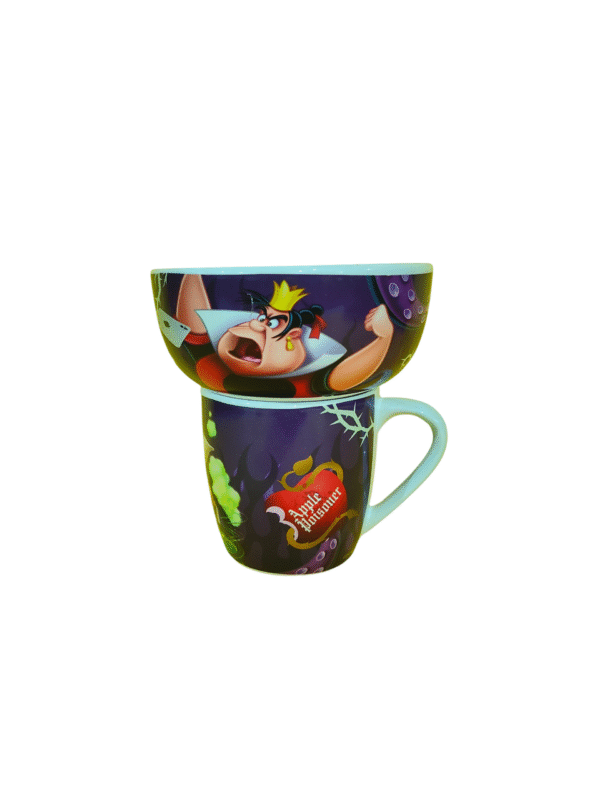 Juego Desayunador 2 Piezas Villanas tazon 550ml y tarro 400ml ceramica