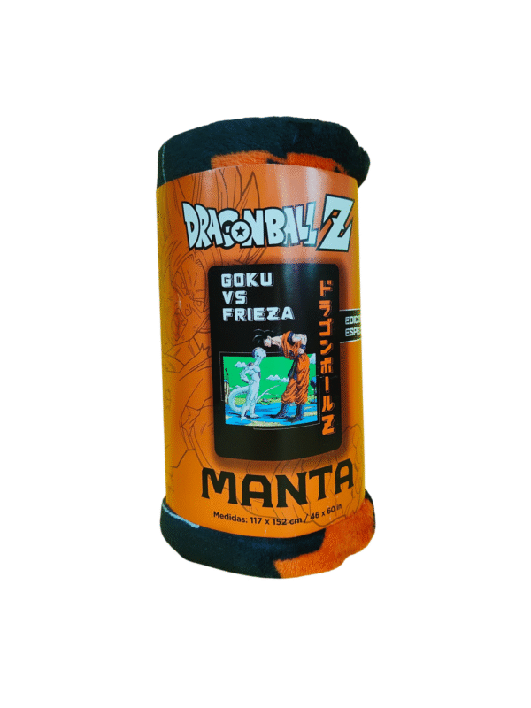 Manta Poliéster Goku vs Frezzer Dragon Ball Z 117*152