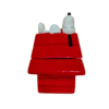 Galletero Decorativo De Porcelana 3D Casa Snoopy Peanuts