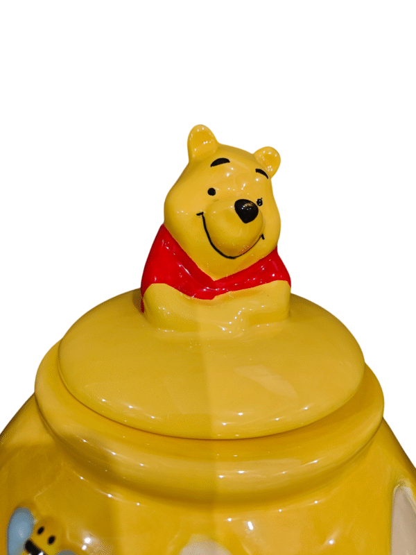 Galletero de Cerámica Decorativo 3D con Tapa Hermética Winnie Pooh