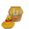 Galletero de Cerámica Decorativo 3D con Tapa Hermética Winnie Pooh