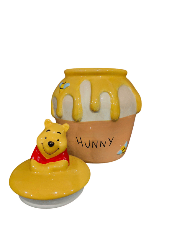 Galletero de Cerámica Decorativo 3D con Tapa Hermética Winnie Pooh
