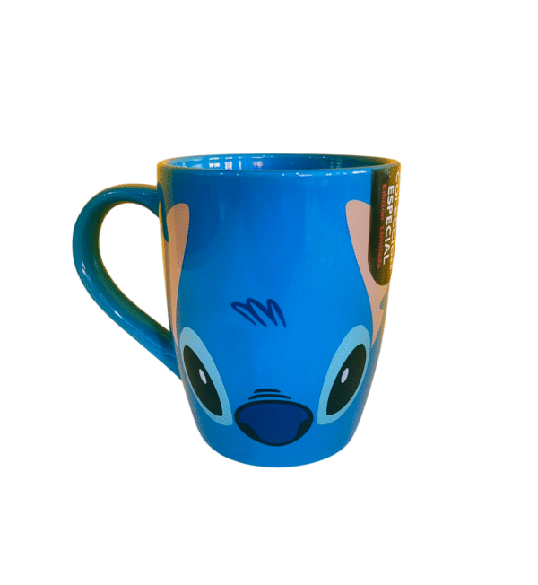 Tarro Stitch Diseño De Boca En La Base