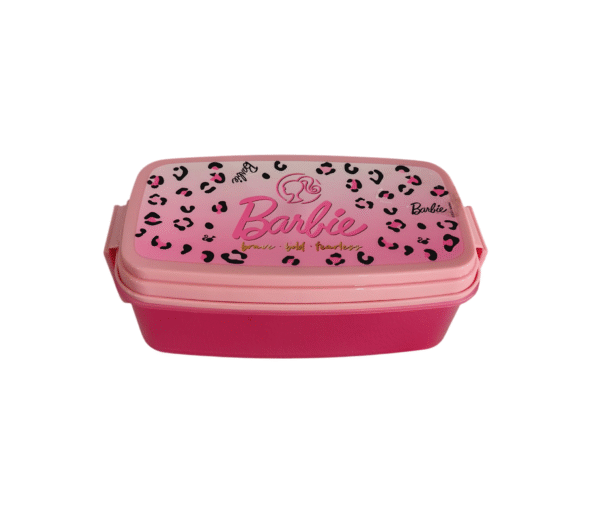 Juego de 2 Contenedores Lunch Box con Cubiertos Barbie