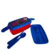Juego de 2 Contenedores Lunch Box con Cubiertos Spiderman