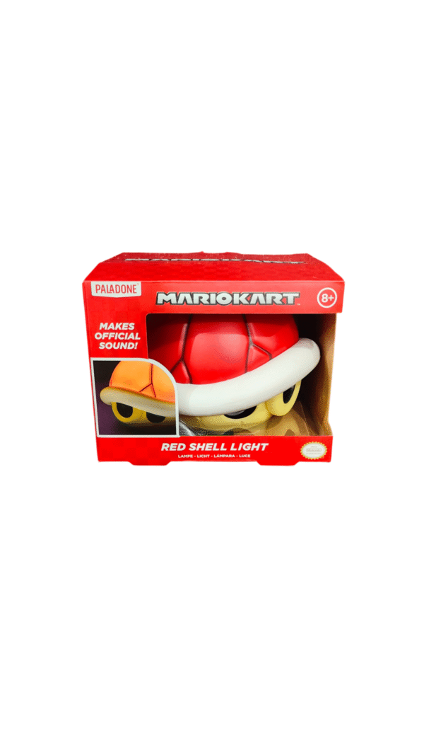 Lampara Caparazon Rojo