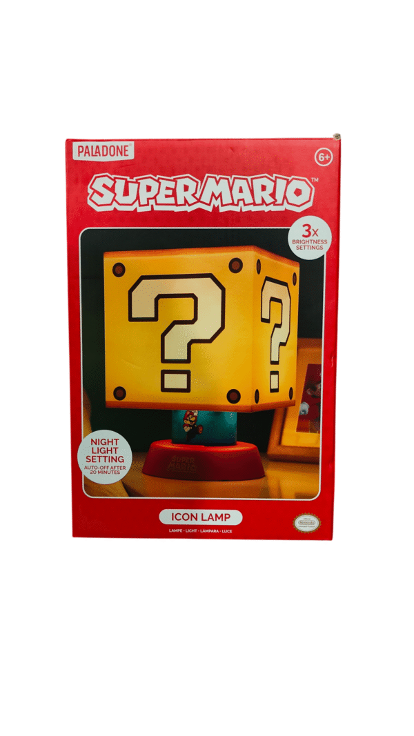 Lampara Cubo Mario Bros