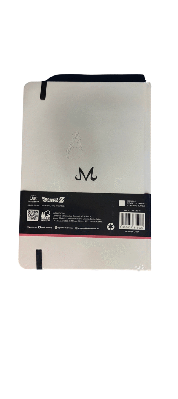 Libreta Buu Con Poster Y Stickers