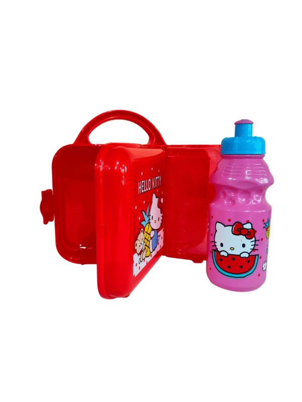 Lonchera con Botella Kitty