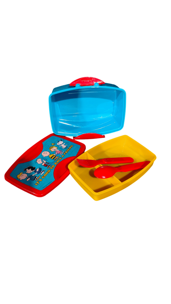 Lonchera con Cubiertos Peanuts