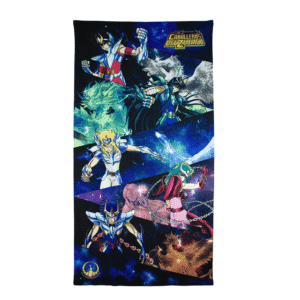 Toalla De Baño Absorbente  Caballeros del Zodiaco 70×140 cm