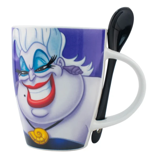 Duo Villanas Tarros Porcelana con Cuchara de Cerámica 310ml