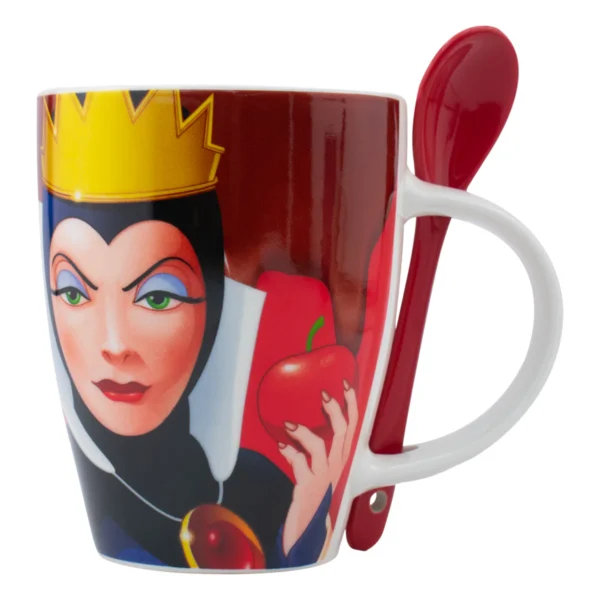 Duo Villanas Tarros Porcelana con Cuchara de Cerámica 310ml