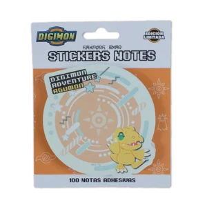 Notas Adhesivas Digimon Agumon 100 Notas