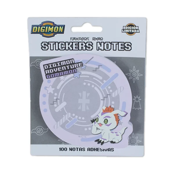 Notas Adhesivas Digimon Gomamon 100 Notas