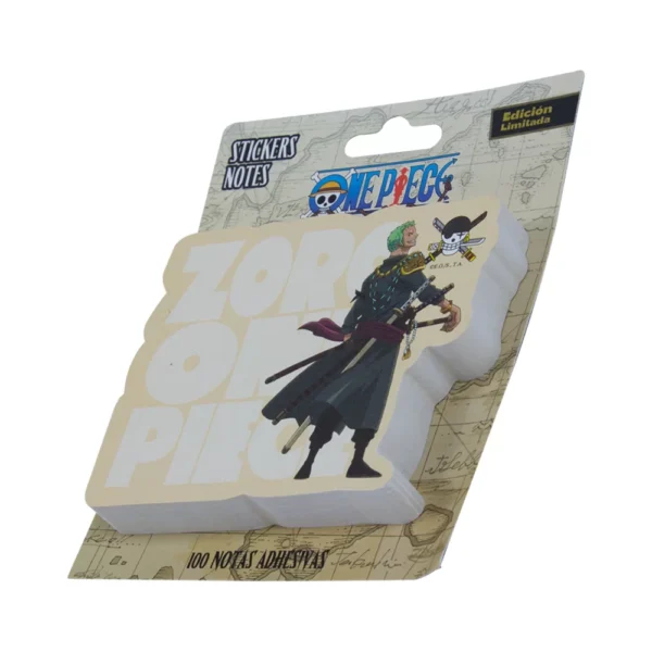 Notas Adhesivas One Piece Roronoa Zoro 100 Notas