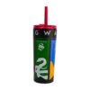 Termo Acero Inoxidable Doble Pared con Popote Harry Potter