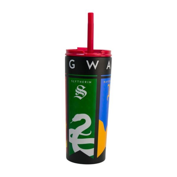 Termo Acero Inoxidable Doble Pared con Popote Harry Potter