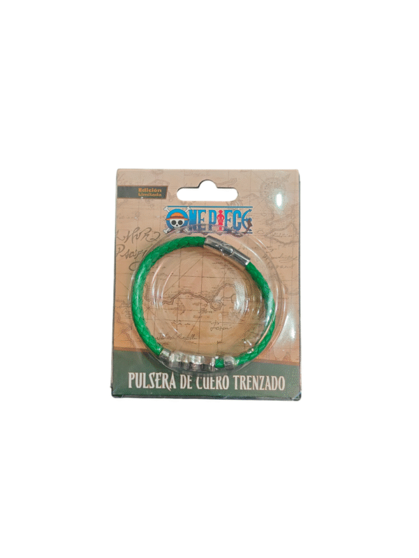 Pulsera Zoro de Cuero Trenzada