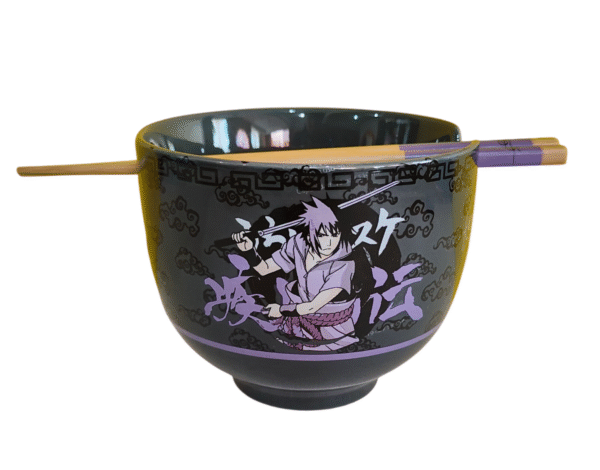 Ramen Bowl Con Palillos Sasuke