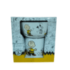 Juego Desayunador 2 Piezas Snoopy tazon 550ml y tarro 400ml ceramica
