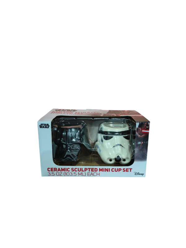 Set Mini tazas Star Wars - Darth Vader Y Stormtrooper 103 ml