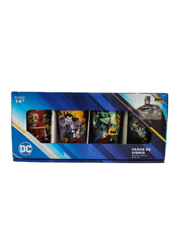 Set de Vasos Batman