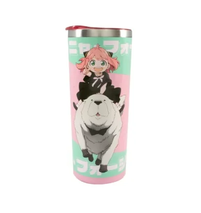 Termo Acero Inoxidable Spy x Family Anya y Bond 591 ml