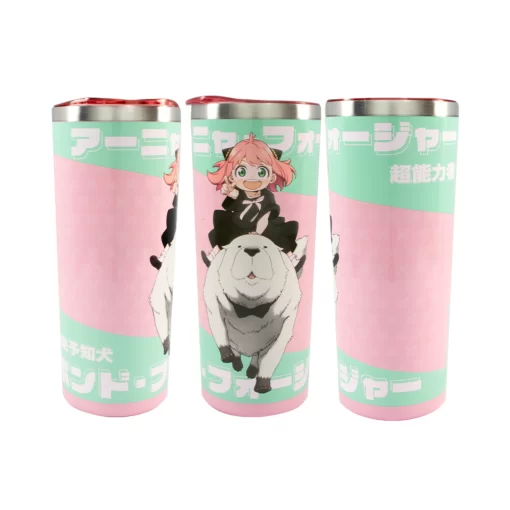 Termo Acero Inoxidable Spy x Family Anya y Bond 591 ml
