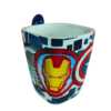 Tarro Avengers de Porcelana con Cuchara de Ceramica 440ml cuadrada