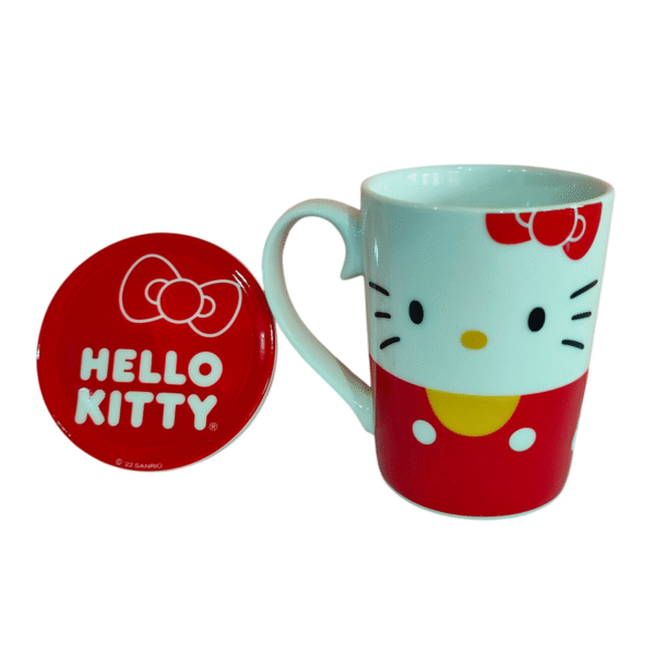 Tarro de Porcelana Con Tapa Kitty 290ml