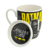 Taza De Porcelana Con Tapa Batman 385 ml