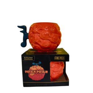 Taza Cerámica 3D Deluxe Edition One Piece - Mera Mera