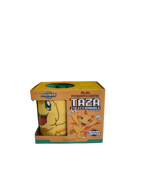 Taza Coleccionable Duotono Agumon