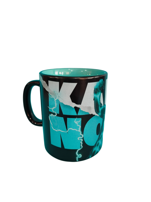 Taza Edición Limitada Jumbo Kaiju 8 Con Acabado Térmico