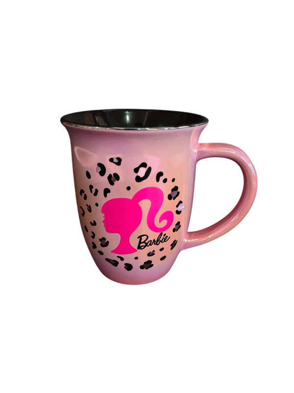 Taza de Cerámica Iridiscente Bitono Barbie 470ml