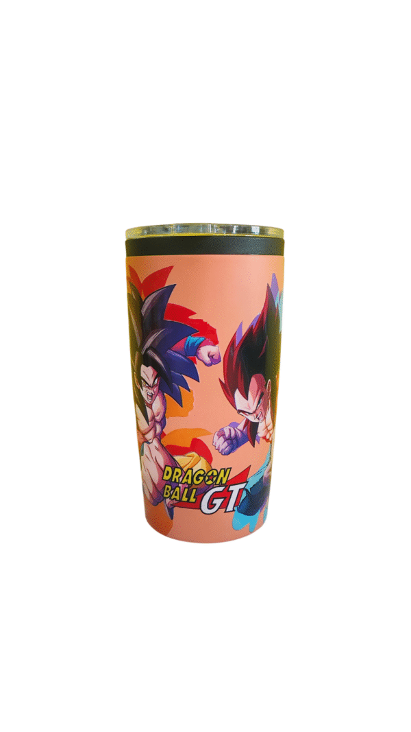 Termo Doble Pared Mediano DB GT Goku X Vegeta