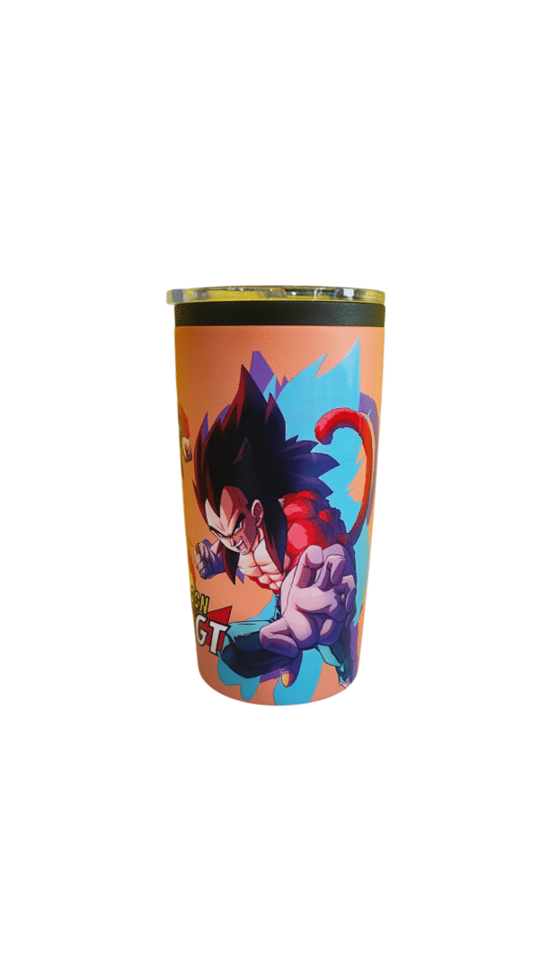 Termo Doble Pared Mediano DB GT Goku X Vegeta