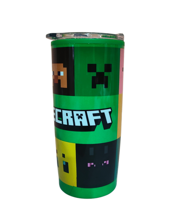 Termo Doble Pared Mediano Minecraft