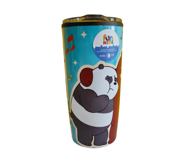 Termo Doble Pared Mediano Osos Escandalosos