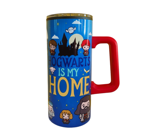 Termo Doble Pared de Asa Mediano - Harry Potter 500ml