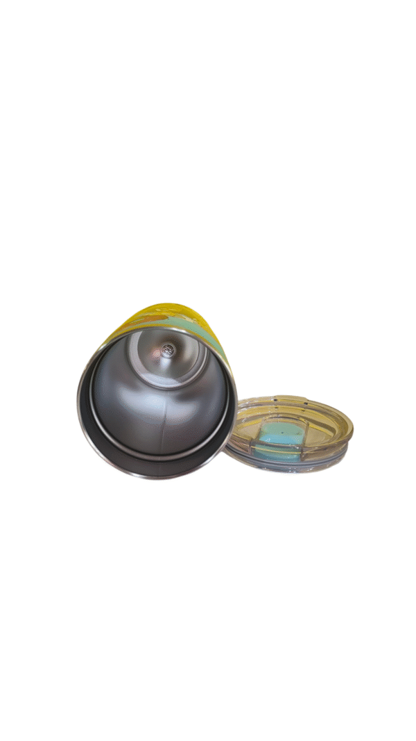 Termo Mediano Acero Inoxidable De Los Simpson