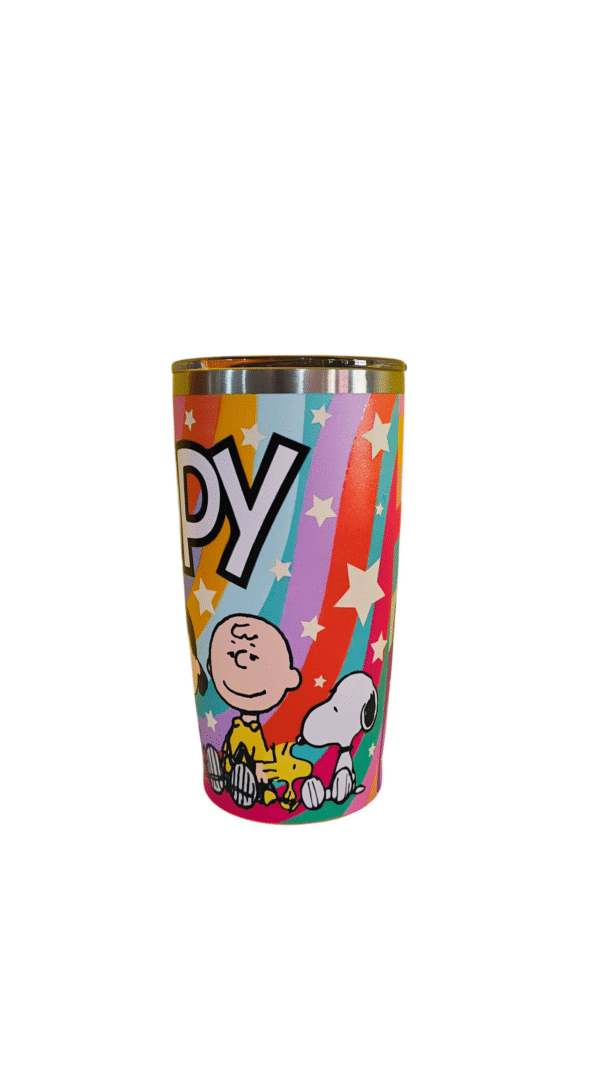 Termo Mediano Acero Inoxidable De Snoopy