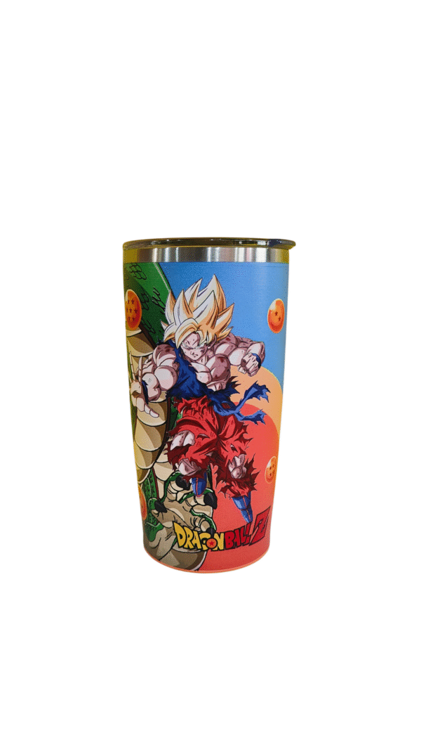 Termo Mediano Acero Inoxidable Dragon Ball Z Goku X Shenlong