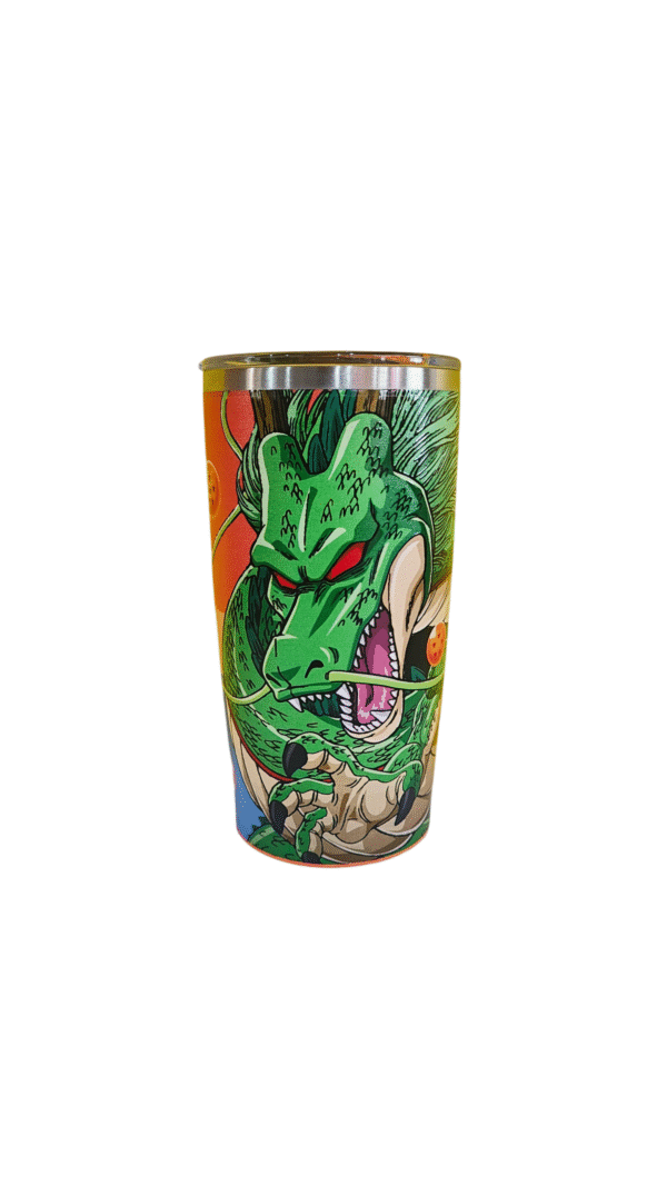 Termo Mediano Acero Inoxidable Dragon Ball Z Goku X Shenlong