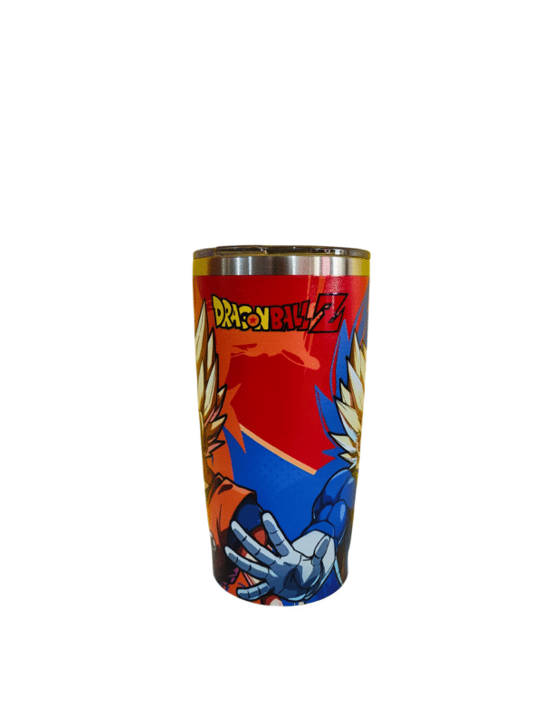Termo Mediano Acero Inoxidable Dragon Ball Z Goku X Vegeta